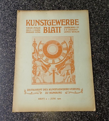 Kunstgewerbeblatt hamburg juni - kunstgewerbeblatt,