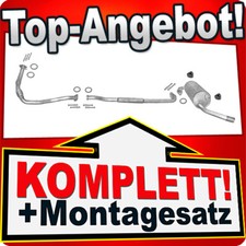 Auspuff für TOYOTA RAV 4 I 2.0 3-Türen 1994-1996 auch Cabrio +Rohr Auspuffanlage