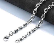 Edelstahl Kette Gold Silber