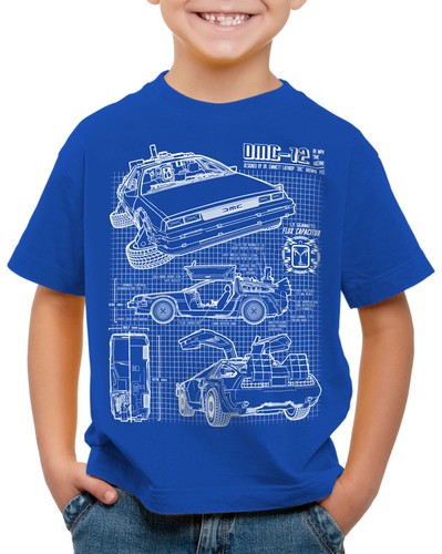 Delorean dmc shirt kinder - delorean,