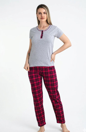 Damen schlafanzug pyjama set - damen,