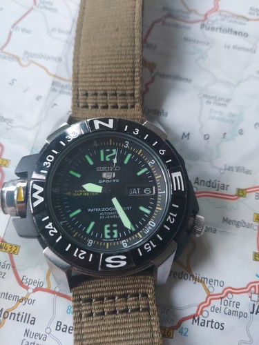 Seiko mapmeter herren diver - herren,