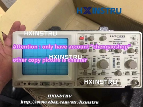 1pcs used hameg hm2005 200mhz - 1pcs,