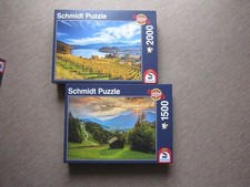 1500 / 2000 Teile* 2 Puzzle Schmidt* (58953 , 58967) Weinberge, Wamberg #5