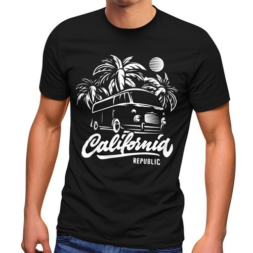 Herren shirt california - herren, surf