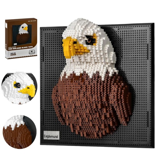 Adler tiere wandkunst mikro - adler, 3d
