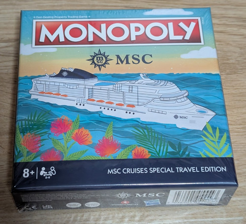 Hasbro monopoly msc - -, cruises