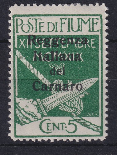 Fiume 1920 besetzung - 1920, der