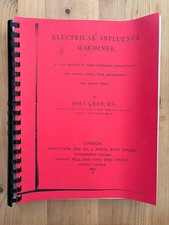 Electrical influence machines - electrical,
