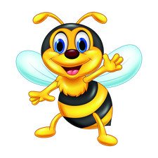Aufkleber biene tiere sticker - aufkleber,