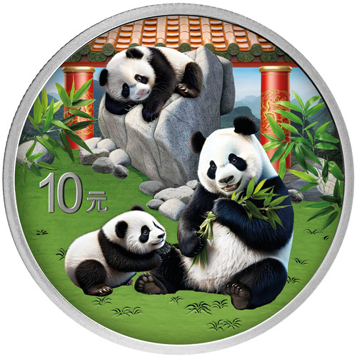 Silbermünze china panda 2025 - silbermünze,