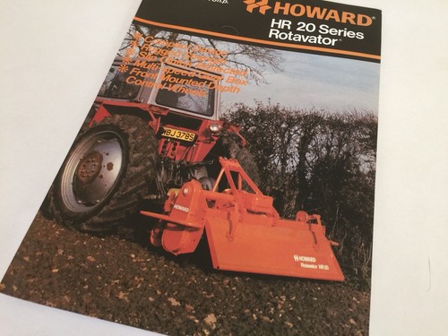 Howard rotavator serie - hr, 20