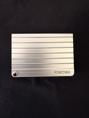 Rimowa card holder aluminium - card,