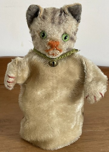 Antik vintage steiff - antik, tabby
