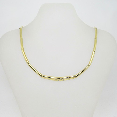 Collier mit 15ct h si - mit, h-si