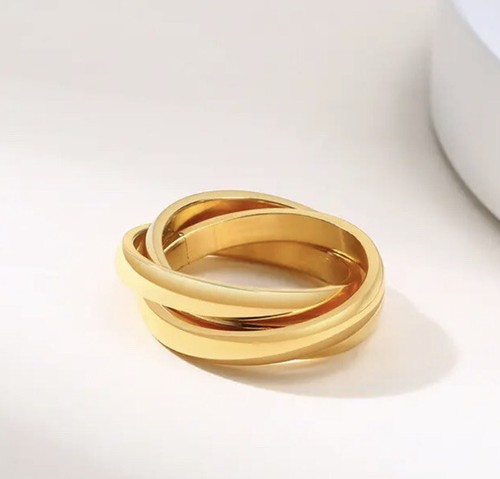 Eleganter ring trinity gold - eleganter,