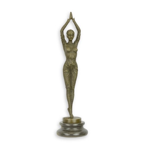 Bronzefigur frau - bronzefigur,