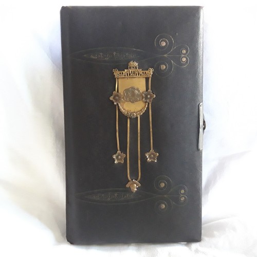 Fotoalbum antik um1900 - ,voll, 68