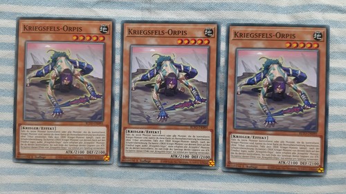 Kriegsfels orpis yugioh - 3x,
