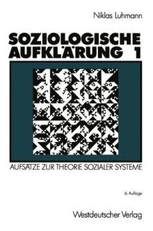 Soziologische aufklärung - soziologische,