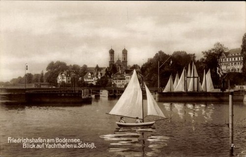 Friedrichshafen am - ak,
