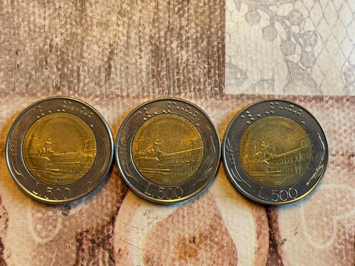 Italienische lire münzen - italienische,
