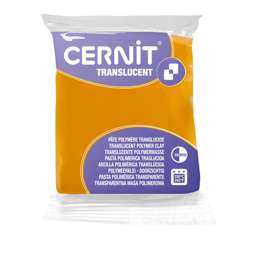 Cernit translucent 56g - cernit, 6x