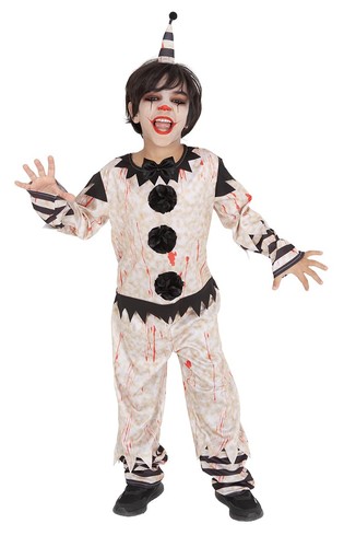 Clown kostüm kinder unisex - clown-kostüm,