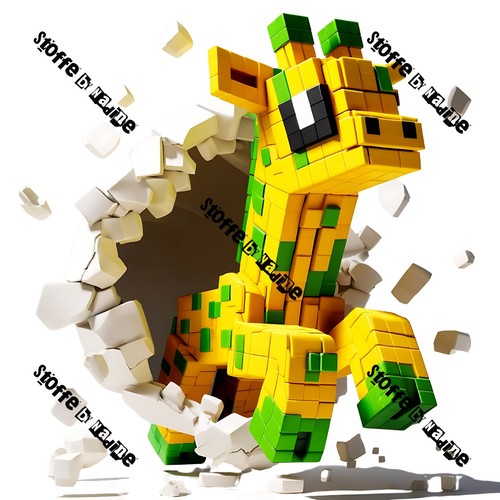 Bügelbild giraffe cm - bügelbild,