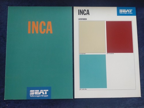 Seat inca prospekt 1996 - seat, +