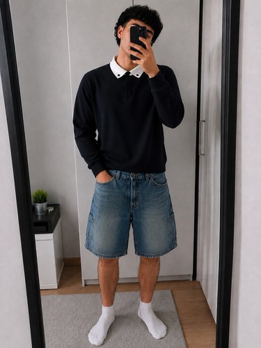 Herren carpenter denim jeans - denim,