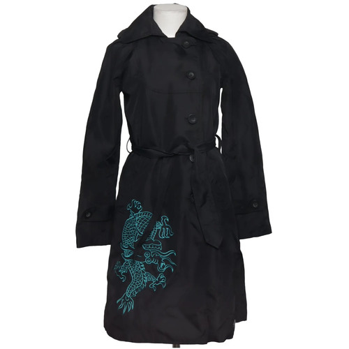 Desigual trenchcoat damen - desigual,, trenchcoat,