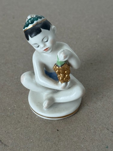 Lfz porzellanfigur junge - porzellanfigur, „junge