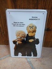 Blechschild die muppet show - blechschild,