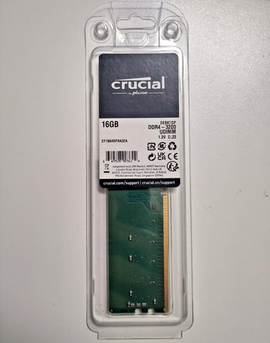 Crucial arbeitsspeicher 16gb - crucial,
