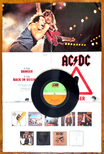 Danger 7 vinyl - ex/ex, ac/dc