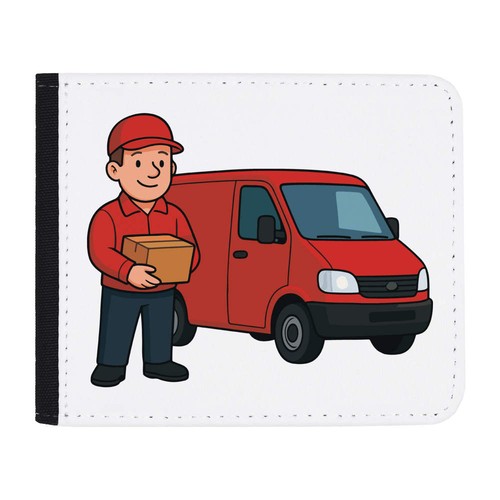 Geldbörse delivery man - "delivery, &