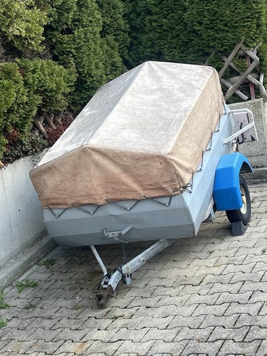 Pkw anhänger 350 mit plane - pkw, hp