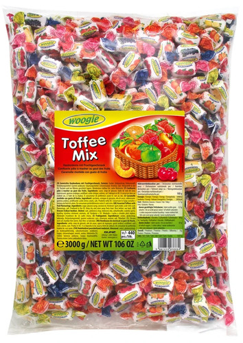 Woogie kaubonbons toffee mix - toffee,