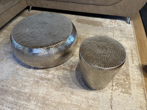 Designer couchtisch set metall - set,