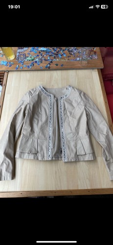 Jacke leder optik blazer - leder,
