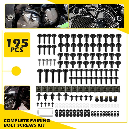 Complete fairing bolts - complete,