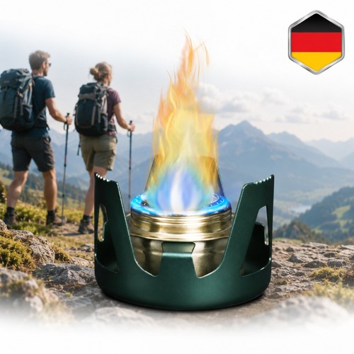 Tragbarer mini spiritusbrenner - tragbarer,