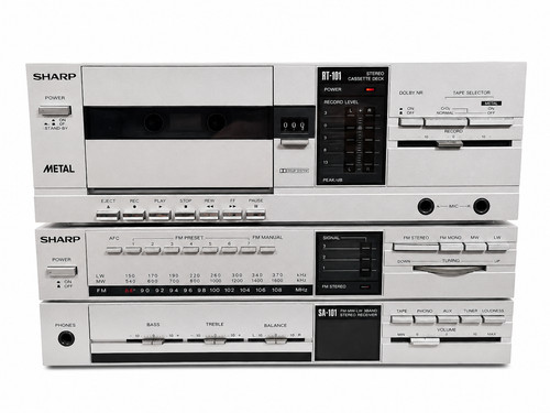 Sharp rt101 sa101 stereo - sharp,