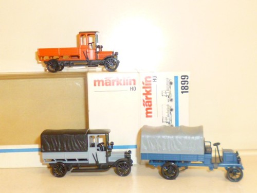 Märklin 1899 fahrzeug set - märklin, fahrzeug-set