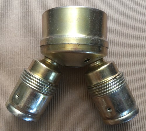 Doppel lampenfassung - e, doppel-lampenfassung
