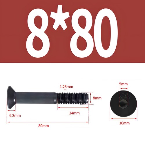 Din 7991 9 stahl - m8,