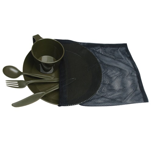 Camp set oliv person camping - 1,