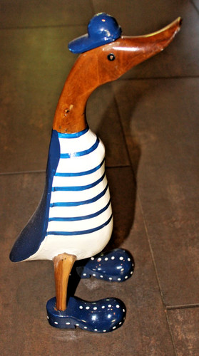 Strandente ente mit - cap, aus