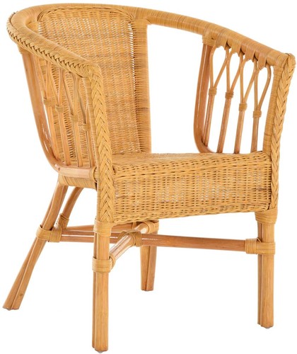Stapelbarer rattansessel - stapelbarer,